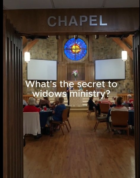 what's the secret to widows ministry